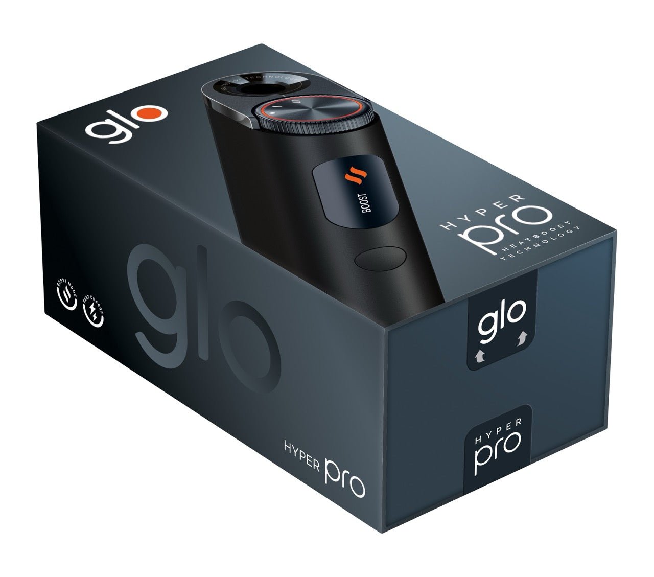 glo Hyper Pro Device Kit Obsidian Black - Smokeyz24