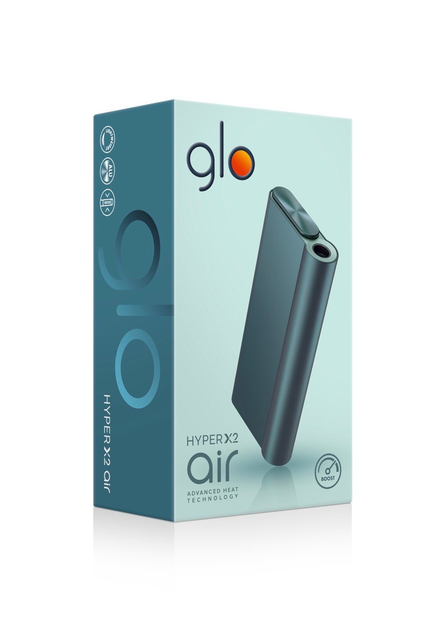 glo Hyper X2 Air Device Light Teal - Smokeyz24