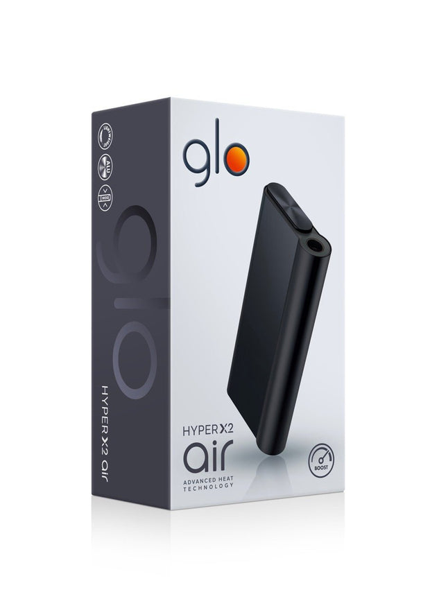 glo Hyper X2 Air Device Moonless Black - Smokeyz24