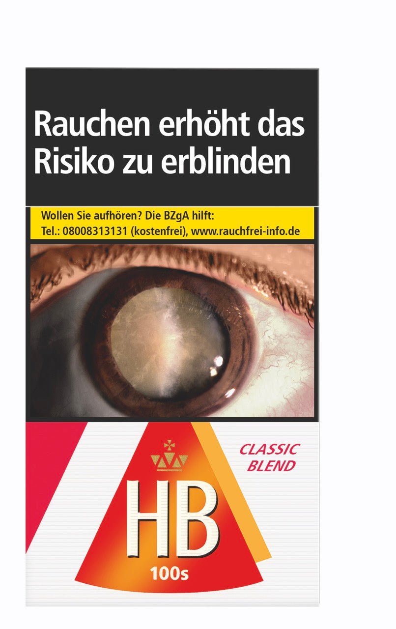 HB Classic Blend 100 er Zigaretten - Stange 10x20 Stück - Smokeyz24