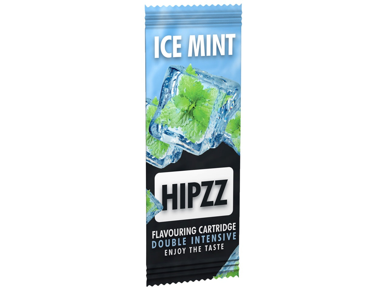 HIPZZ Ice Mint Aromakarte Einzelpackung, starke Minzaroma-Karte zum Aromatisieren von Tabakprodukten