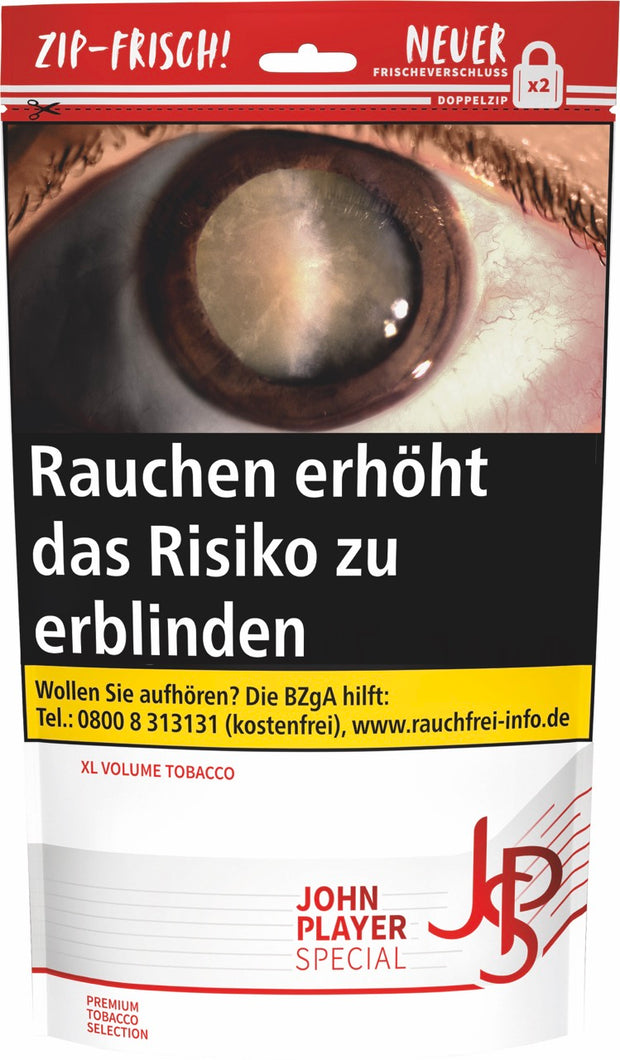 JPS Red XL Volumentabak 94g Beutel rot mit klassischem American Blend Tabak
