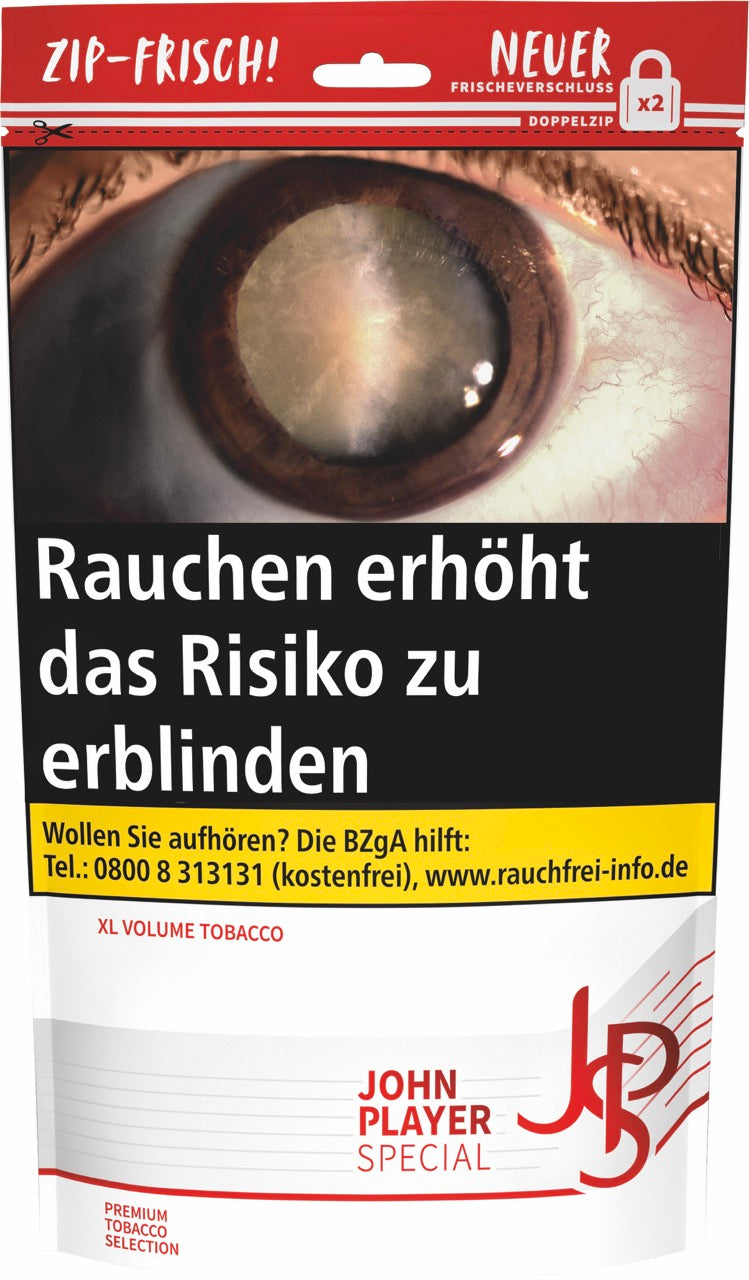 JPS Red XL Volumentabak 94g Beutel rot mit klassischem American Blend Tabak