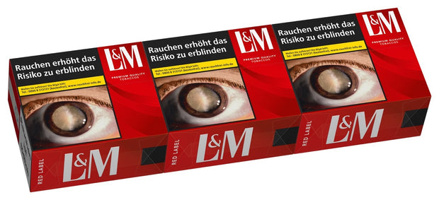 L&M Red Zigaretten – 9XL Stange mit 3x77 Stück