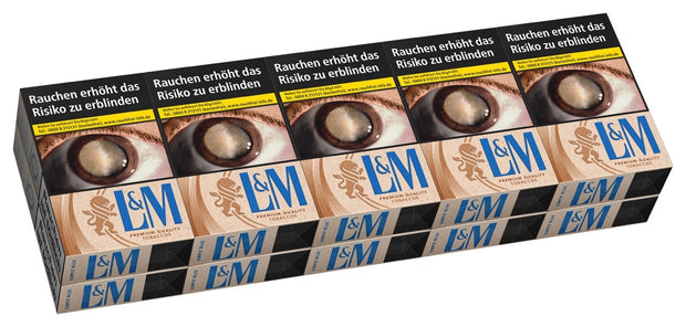L&M Simply Blue Zigaretten – Stange mit 10x20 Stück ohne Zusatzstoffe