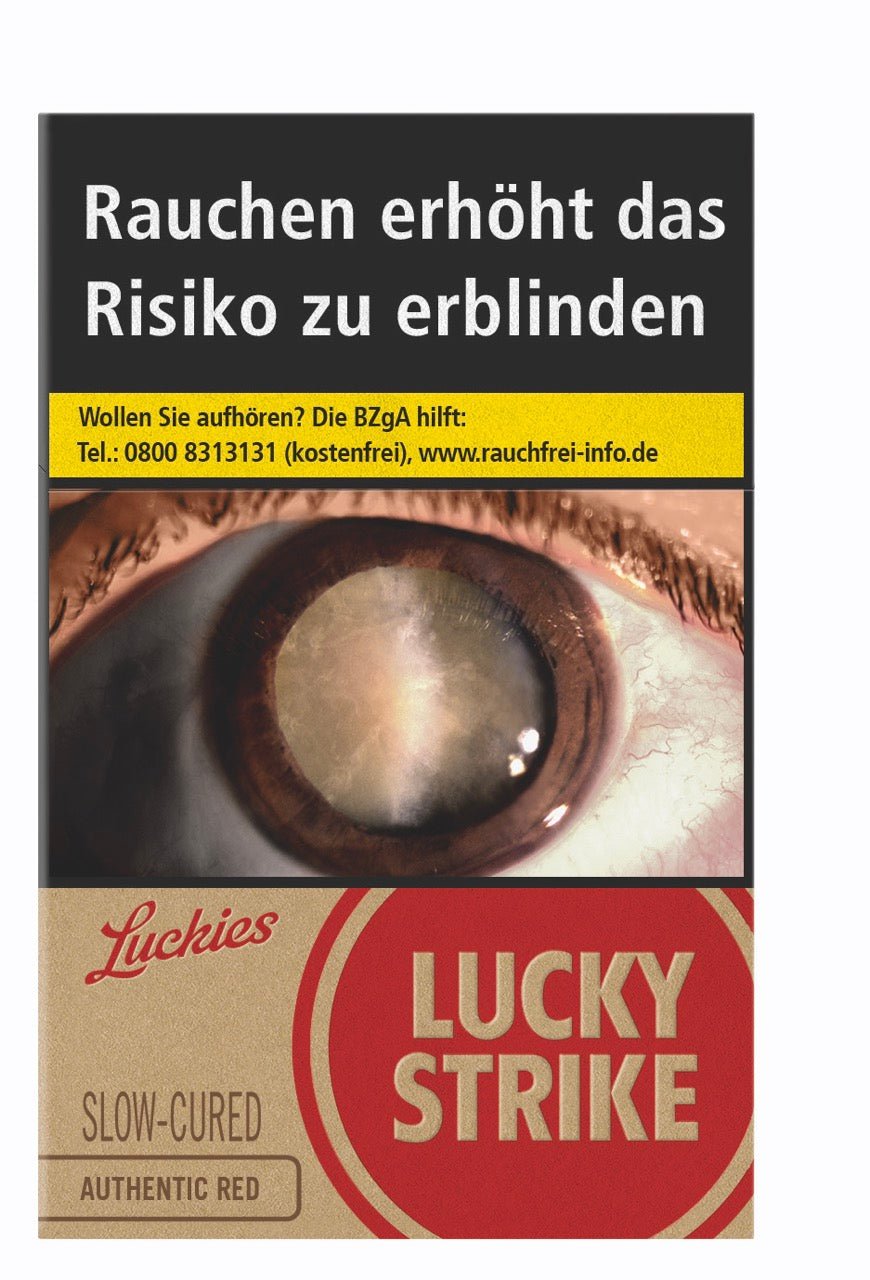 Lucky Strike Authentic Red Rot Zigaretten - Stange 10x20 Stück - Smokeyz24