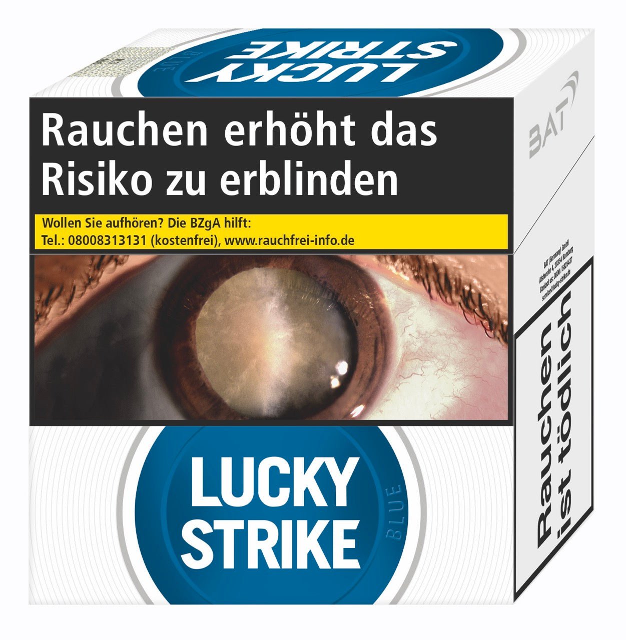Lucky Strike Blue Blau Zigaretten Hercules - Stange 3x60 Stück - Smokeyz24