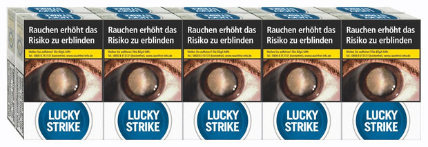 Lucky Strike Blue Blau Zigaretten XXL - Stange 10x21 Stück - Smokeyz24