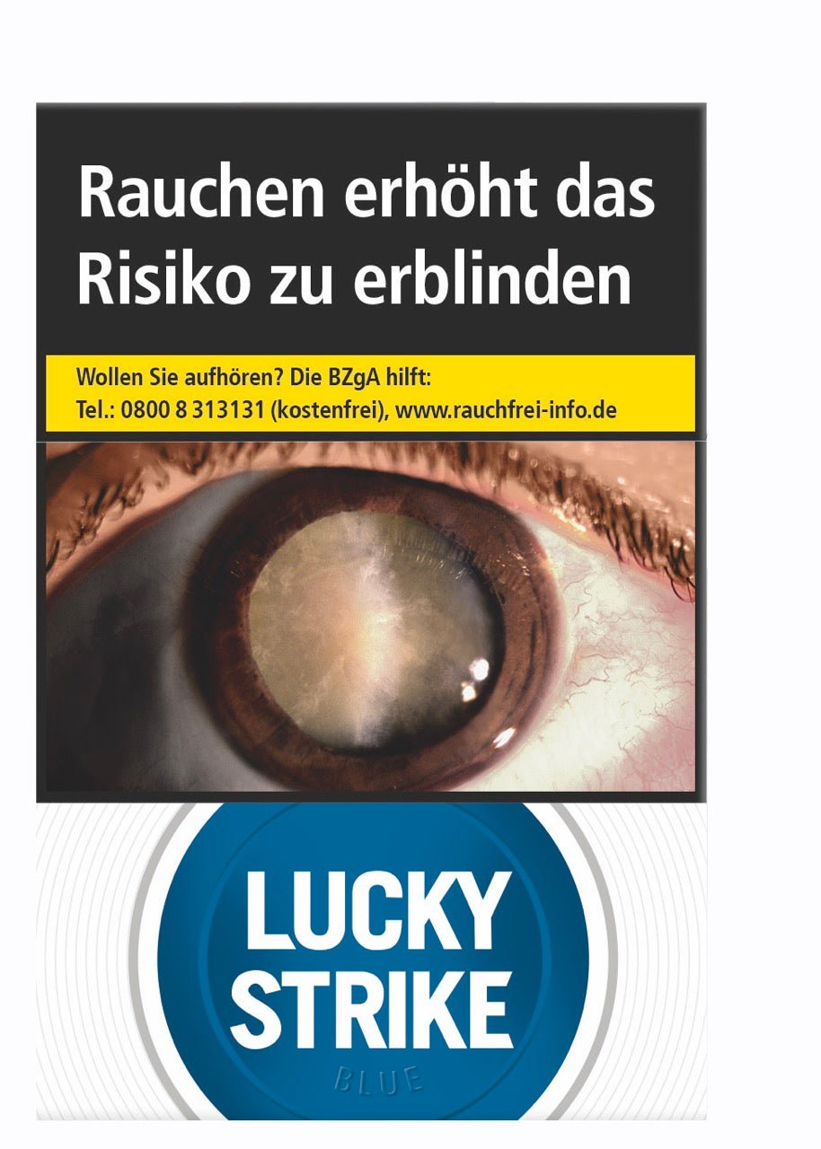 Lucky Strike Blue Blau Zigaretten XXL - Stange 10x21 Stück - Smokeyz24