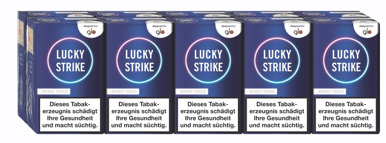 Lucky Strike for glo Rounded Tobacco - Stange 10x20 Stück - Smokeyz24