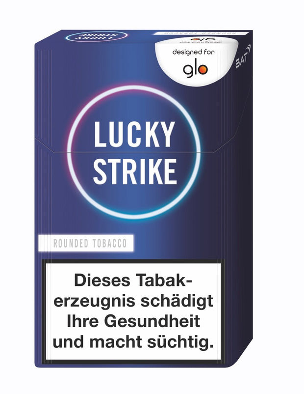 Lucky Strike for glo Rounded Tobacco - Stange 10x20 Stück - Smokeyz24