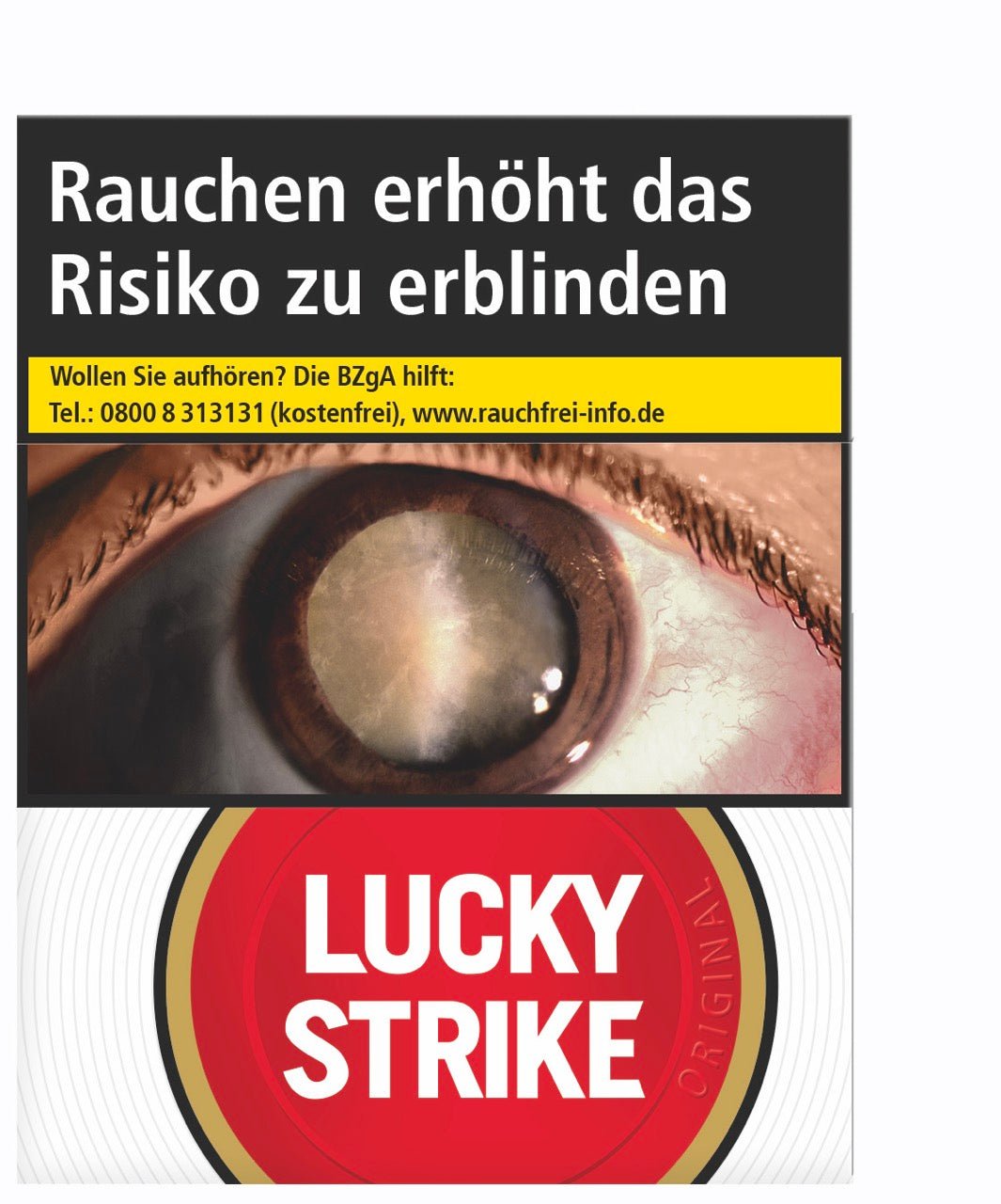 Lucky Strike Red Rot Zigaretten King - Stange 8x34 Stück - Smokeyz24