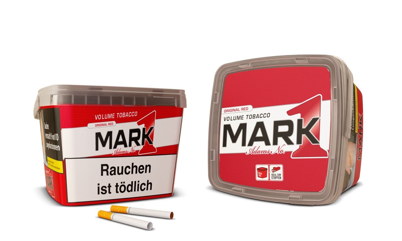 Mark Adams No. 1 Red Stopftabak geöffnete 255g Box mit Hülsen