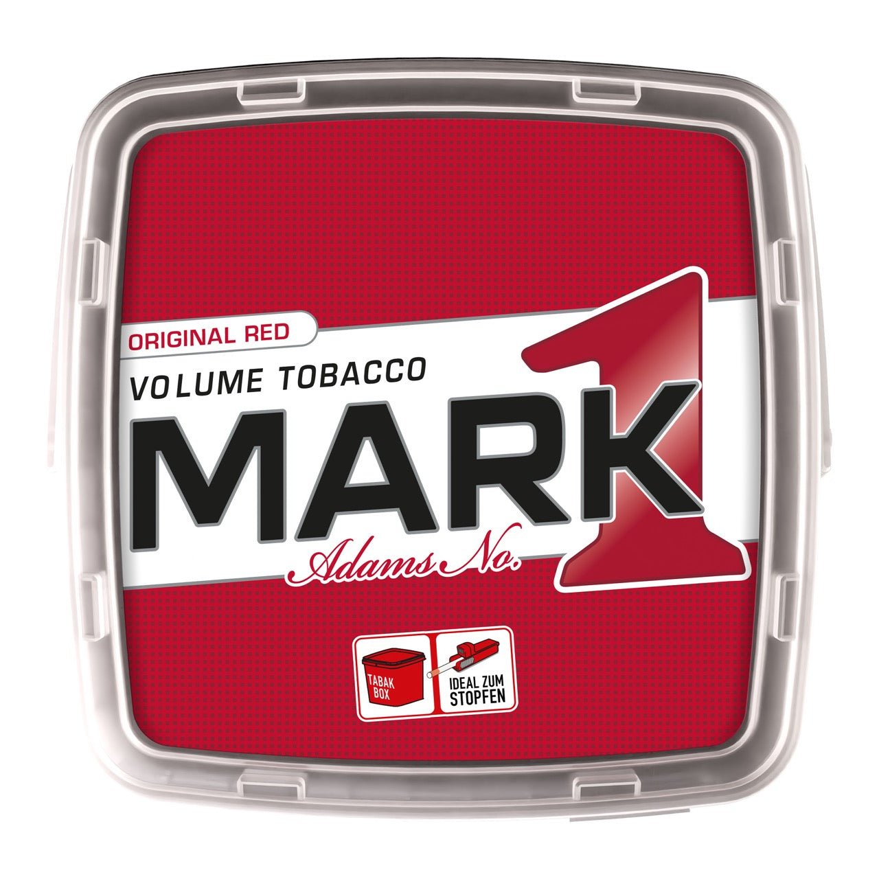 Mark Adams No. 1 Red Stopftabak 320g Box Draufsicht