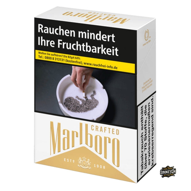 Marlboro Gold Crafted Zigaretten Schachtel 26er frontal