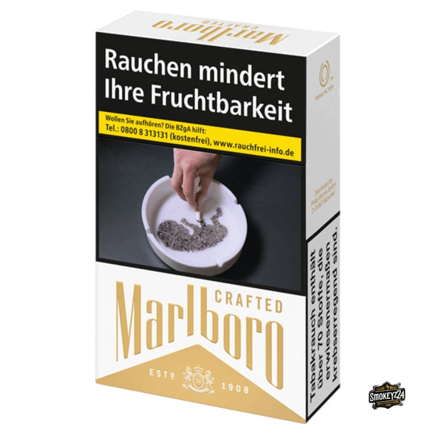 Marlboro Gold Crafted Zigaretten Schachtel einzeln frontal