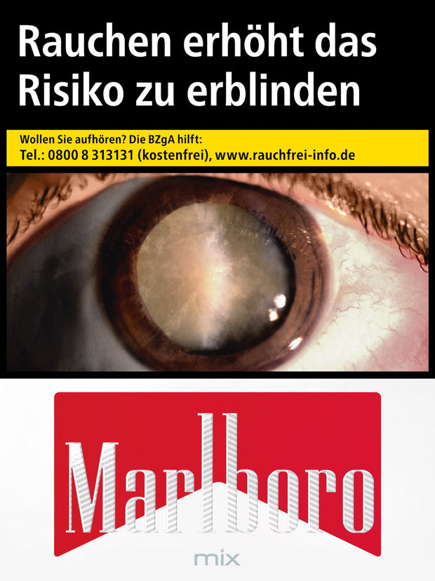 Marlboro Mix Zigaretten – Einzelpackung mit modernem Design und klar sichtbarem Marlboro Logo