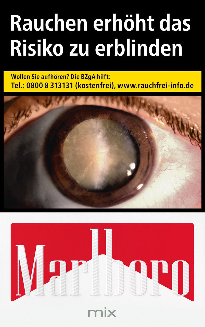 Marlboro Mix – Einzelpackung mit ausgewogener Tabakmischung und modernem Design