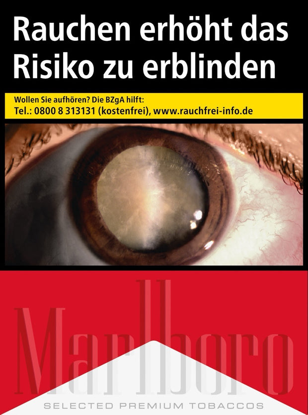 Marlboro Red Zigaretten 3XL Schachtel frontal