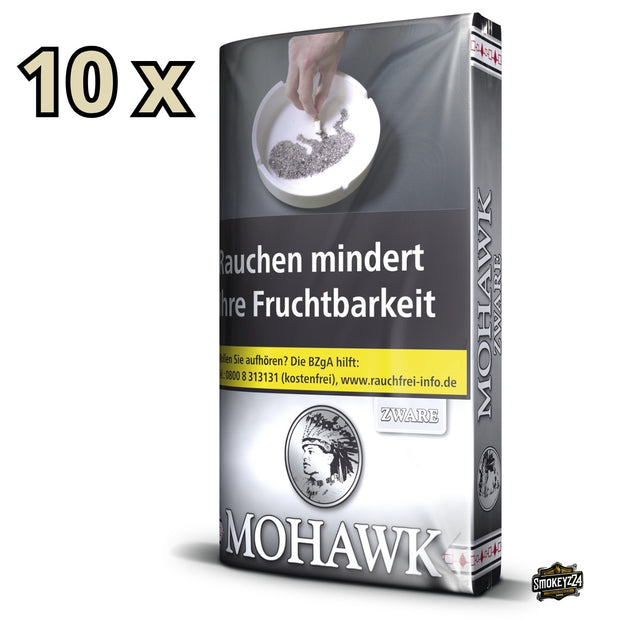 Mohawk Zware Drehtabak 10x 30g Pouches frontal
