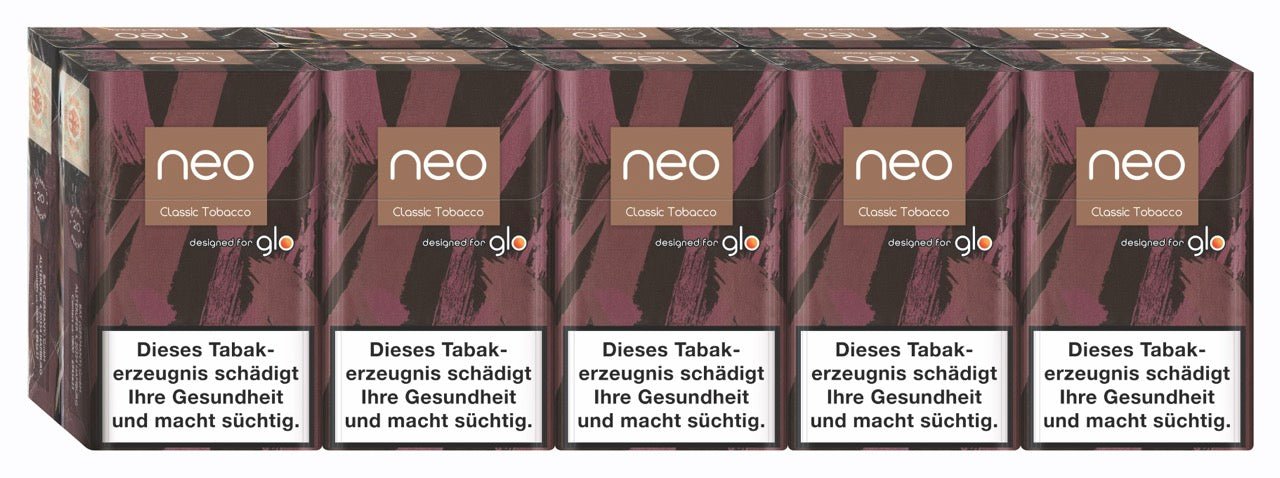 neo for glo Classic Tobacco - Stange 10x20 Stück - Smokeyz24