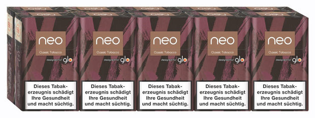 neo for glo Classic Tobacco - Stange 10x20 Stück - Smokeyz24