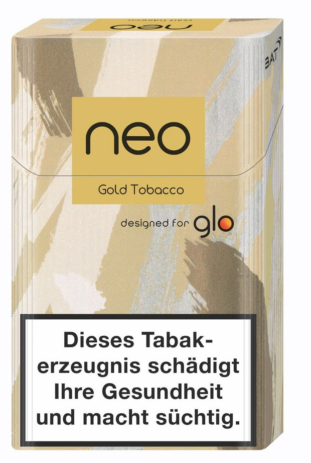 neo for glo Gold Tobacco - Stange 10x20 Stück - Smokeyz24