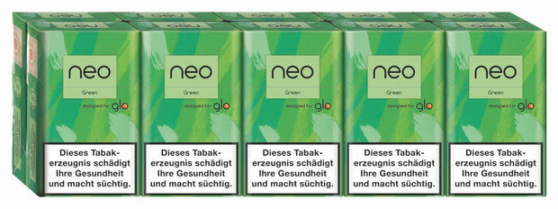 neo for glo Green - Stange 10x20 Stück - Smokeyz24