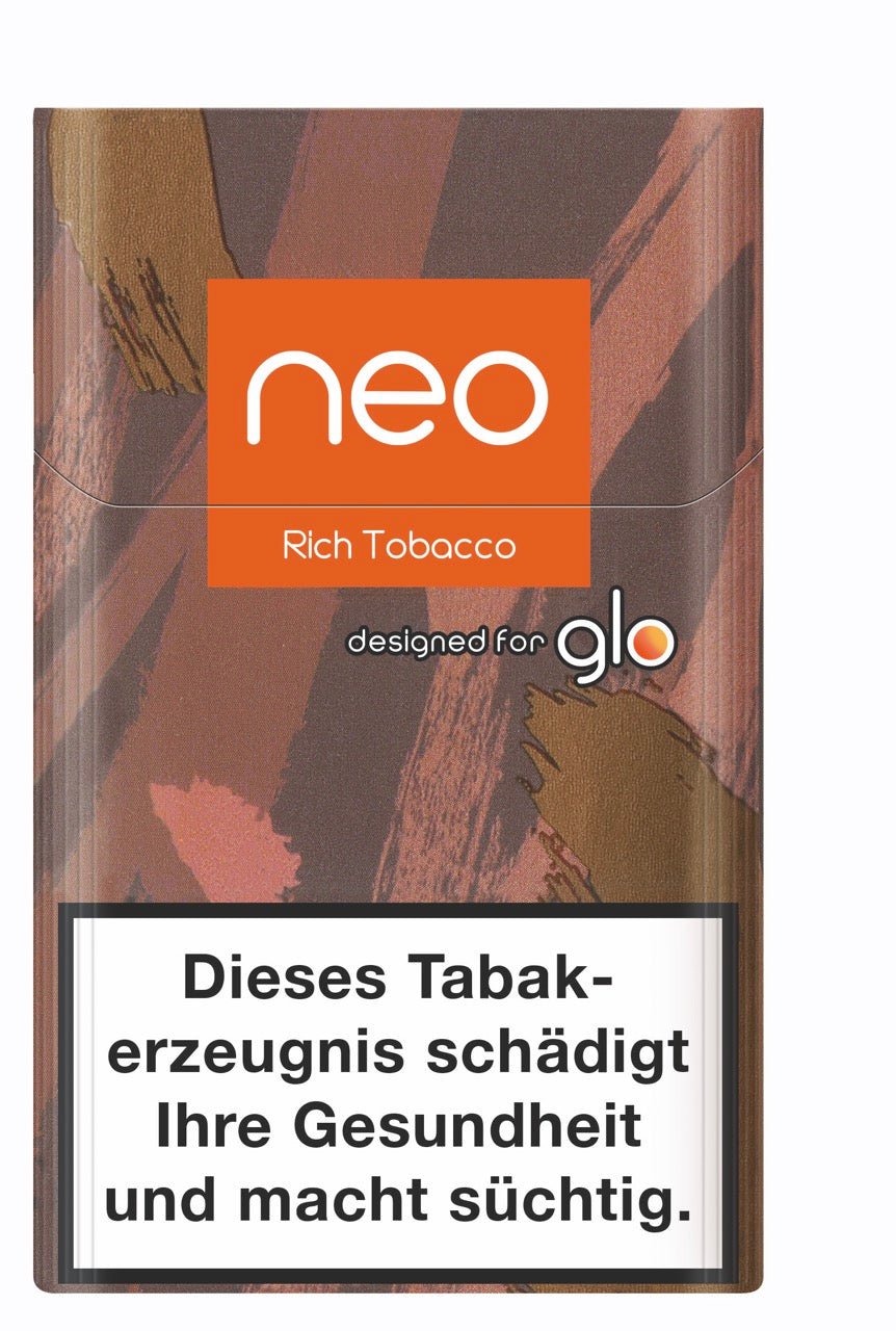 neo for glo Rich Tobacco - Stange 10x20 Stück - Smokeyz24