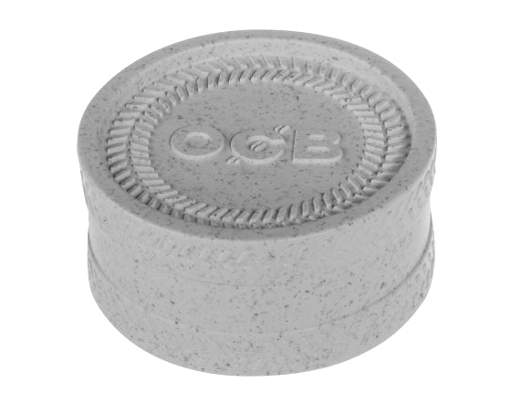 OCB Composit Grinder aus 100 % recyceltem Material, nachhaltiger Kräutergrinder, Farbe weiß