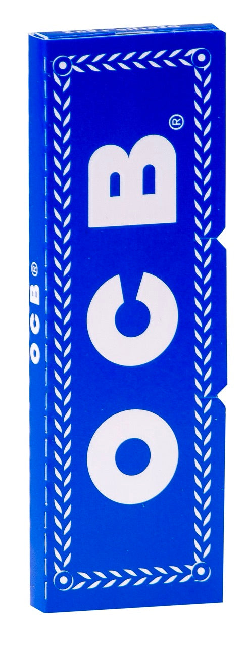 OCB Blau Single Blättchen 50 Blatt, ultrafeines Drehpapier, klassisch blau, online bei smokeyz24.de bestellen