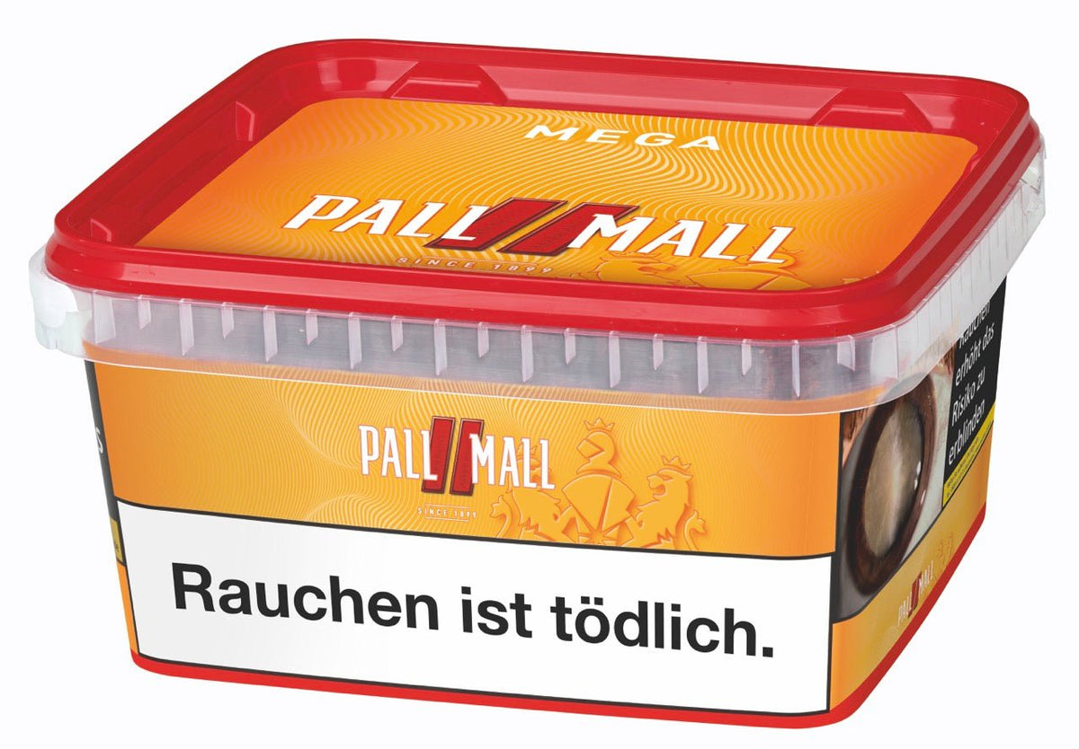 Pall Mall Allround Volumentabak 145g Mega Box - stehend seitlich