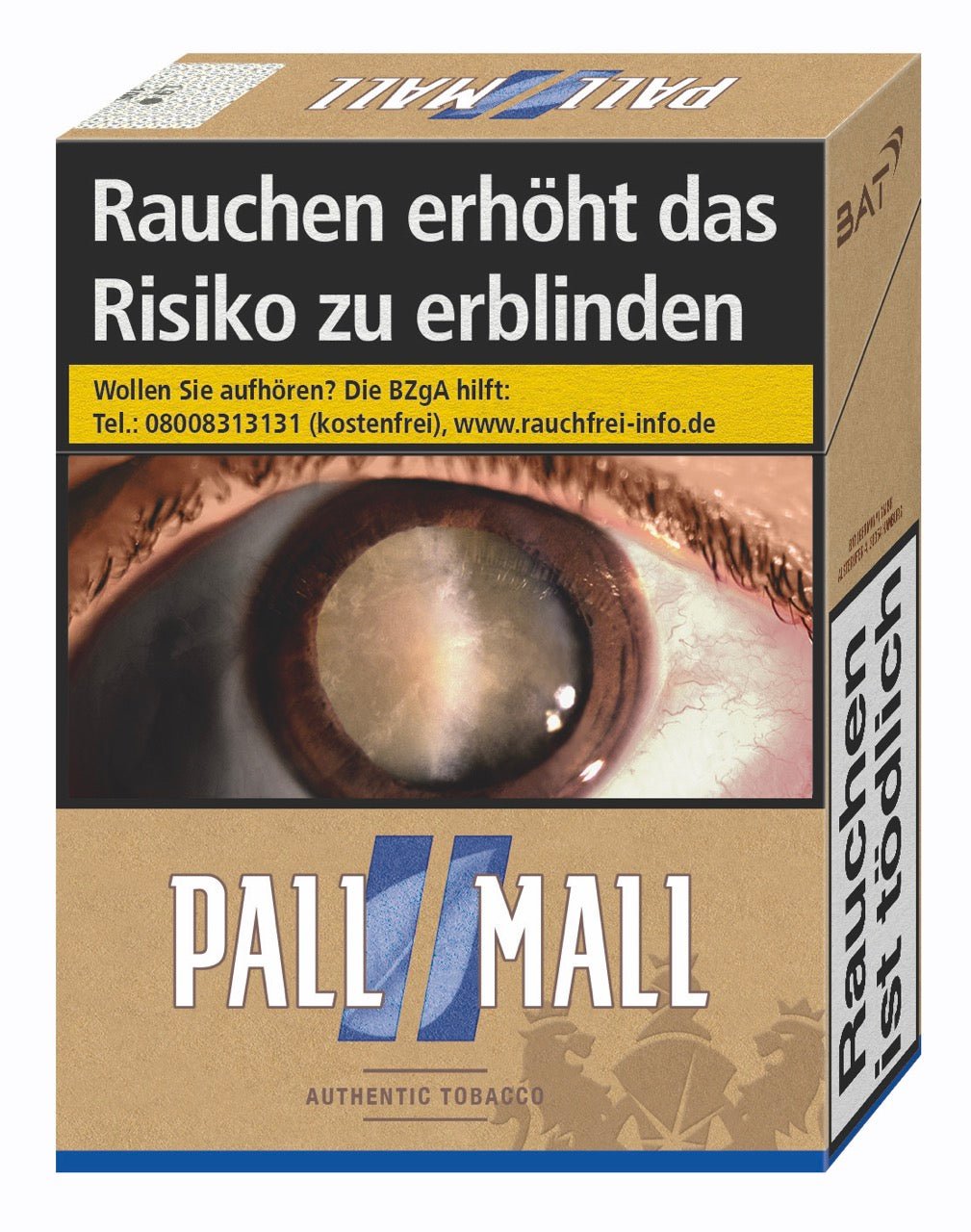 Pall Mall Authentic Blue Zigaretten XXL - Stange 12x22 Stück - Smokeyz24