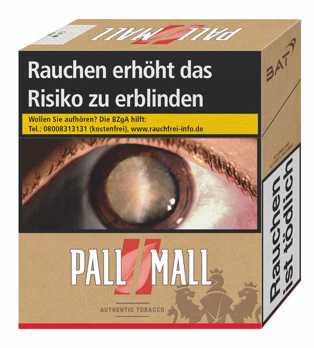 Pall Mall Authentic Red XTRA Zigaretten – Schachtel 35er XTRA, King Size mit Filter