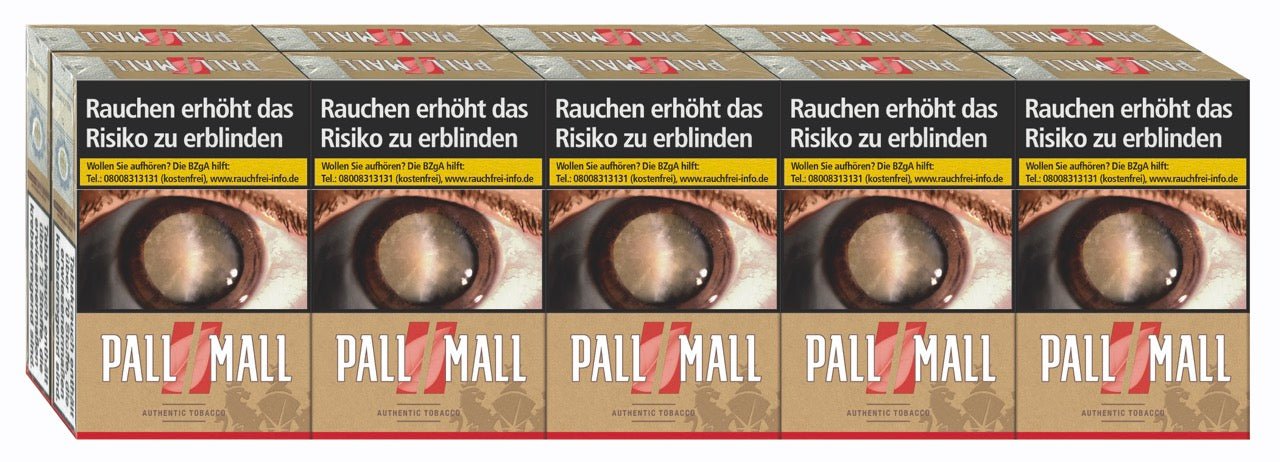 Pall Mall Authentic Red Zigaretten Rot OP - Stange 10x20 Stück - Smokeyz24