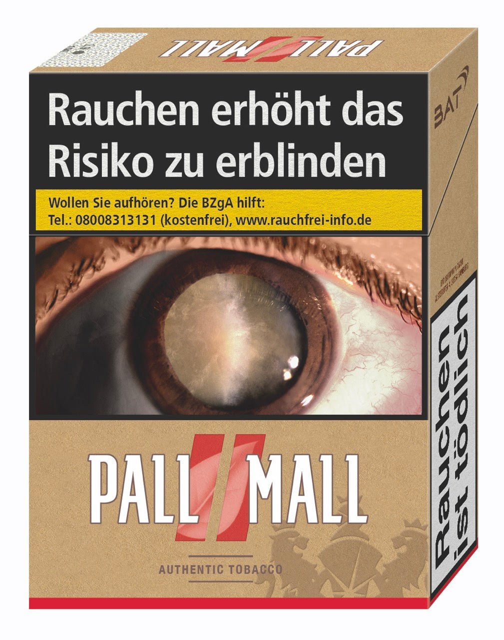 Pall Mall Authentic Red Zigaretten Rot XXL - Stange 12x22 Stück - Smokeyz24