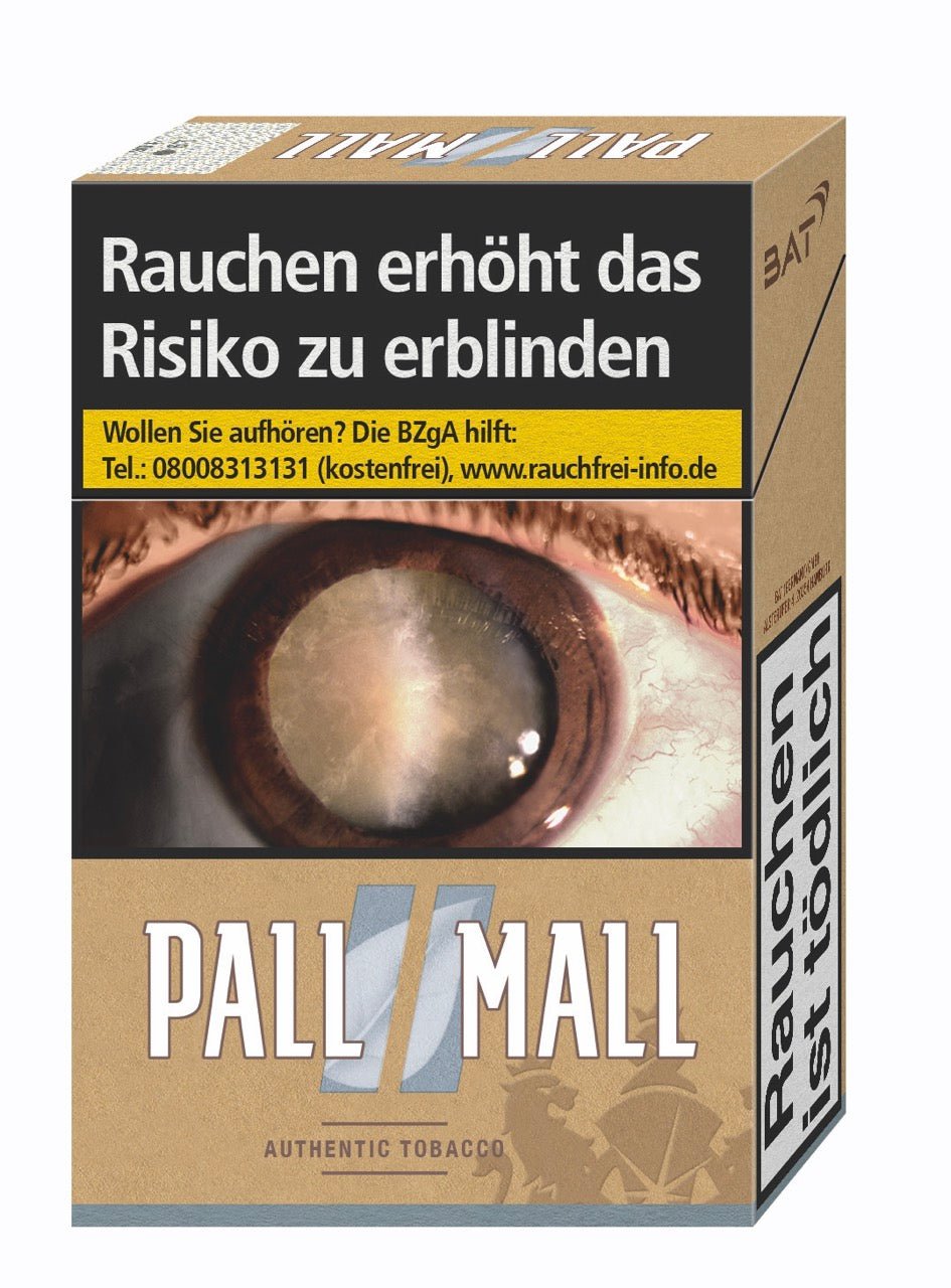 Pall Mall Authentic Silver Zigaretten Silber OP - Stange 10x20 Stück - Smokeyz24