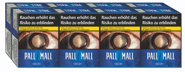 Pall Mall Blue Zigaretten Blau GIGA - Stange 8x26 Stück - Smokeyz24