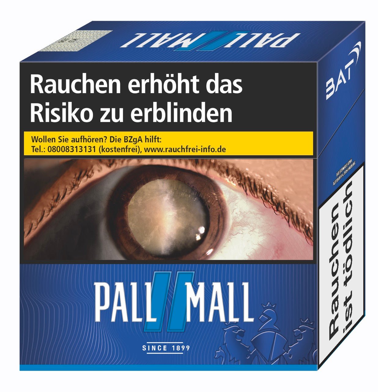 Pall Mall Blue Zigaretten Blau Jumbo - Stange 6x50 Stück - Smokeyz24