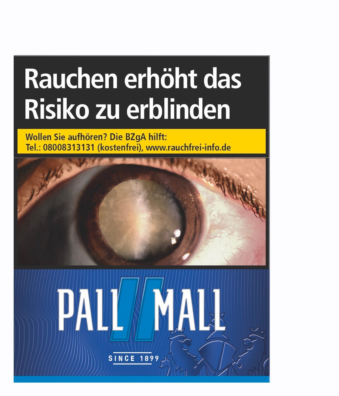 Pall Mall Blue Zigaretten Blau King - Stange 5x37 Stück - Smokeyz24