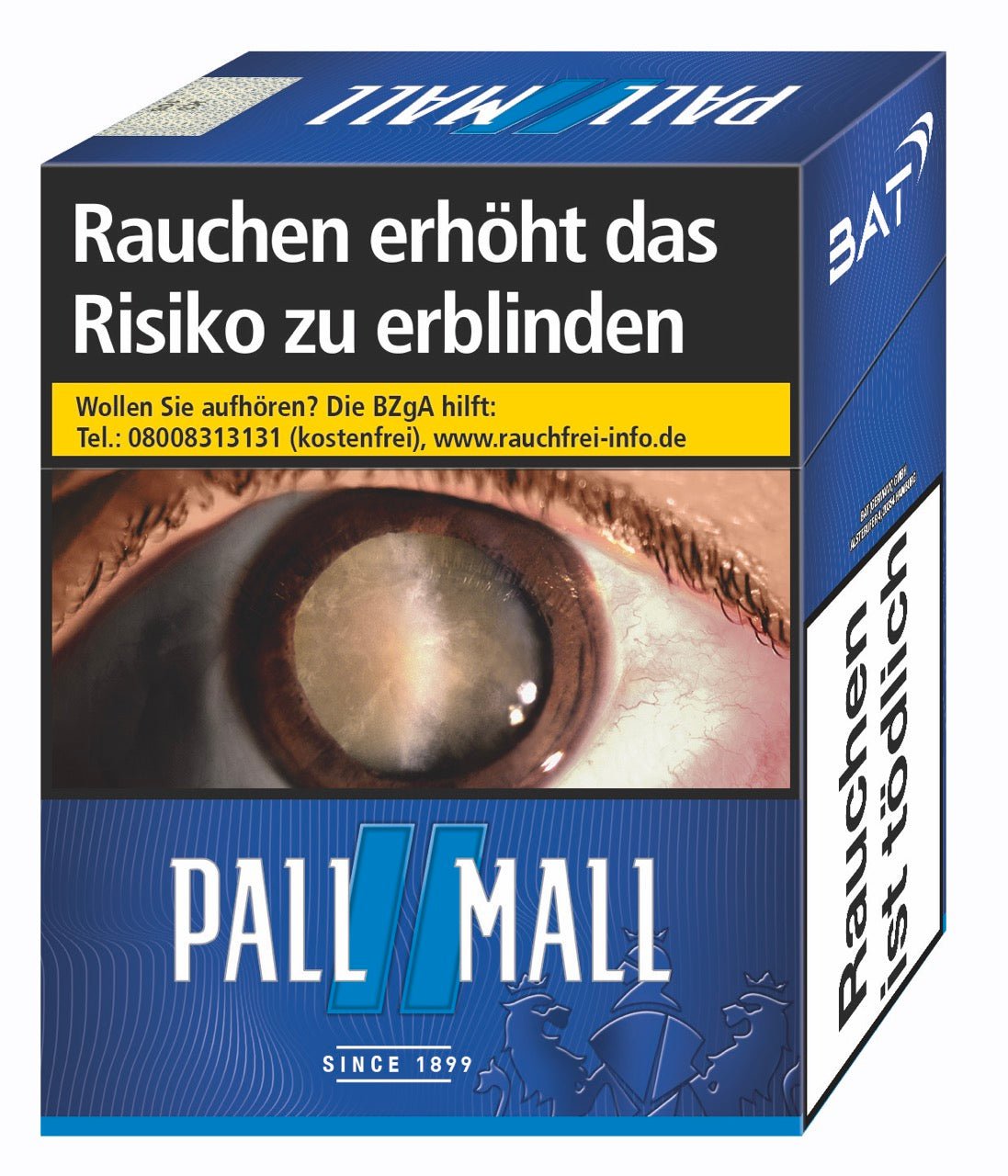Pall Mall Blue Zigaretten Blau King - Stange 5x37 Stück - Smokeyz24