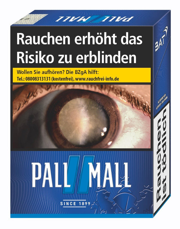 Pall Mall Blue Zigaretten Blau XXL - Stange 12x22 Stück - Smokeyz24