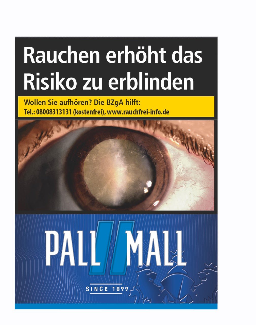 Pall Mall Blue Zigaretten Blau XXL - Stange 12x22 Stück - Smokeyz24