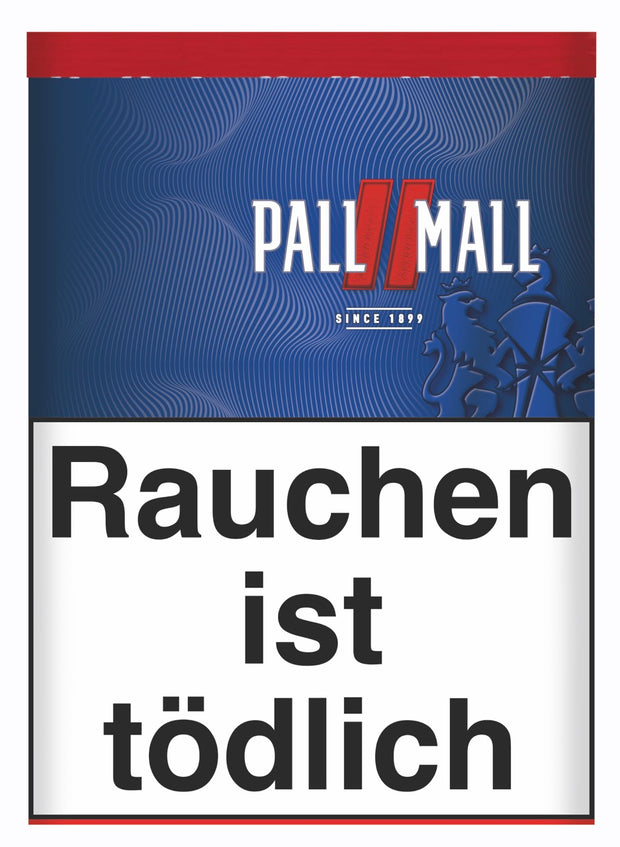 Pall Mall Red Volumentabak 71g Dose frontal – intensiver American Blend zum Selberstopfen