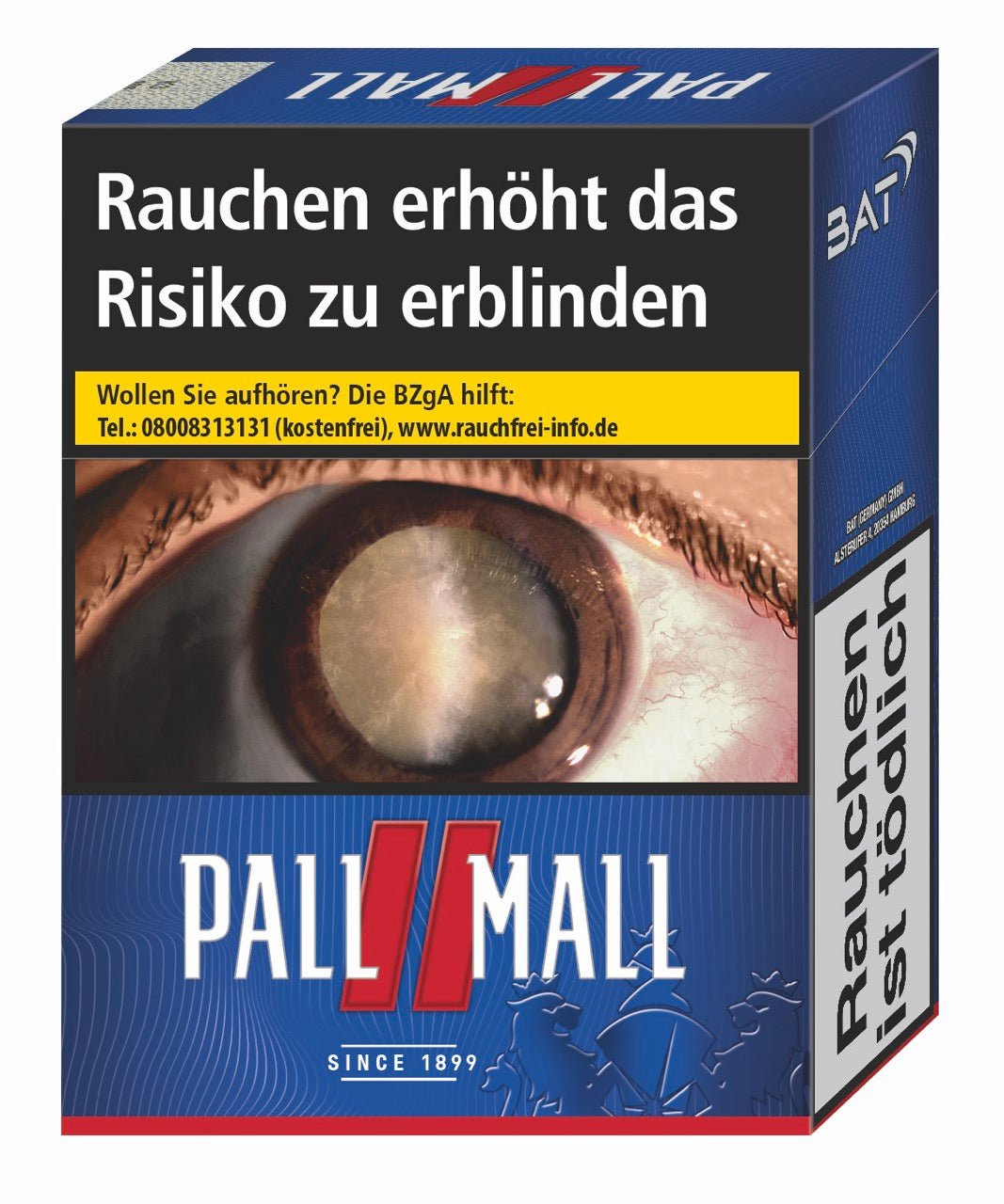 Pall Mall Red Zigaretten Rot Giga - Stange 8x26 Stück - Smokeyz24