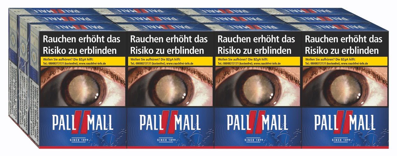 Pall Mall Red Zigaretten Rot XXL - Stange 12x22 Stück - Smokeyz24