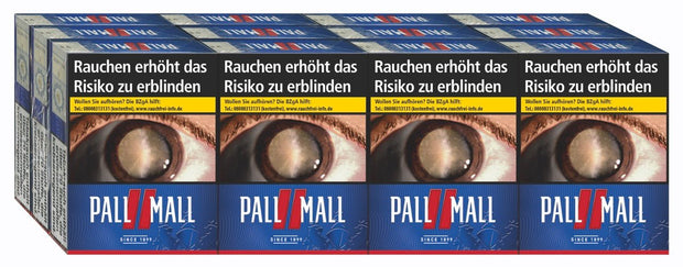 Pall Mall Red Zigaretten Rot XXL - Stange 12x22 Stück - Smokeyz24