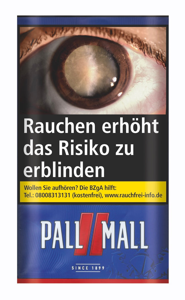 Pall Mall Roll Red Drehtabak 30g Pouch – American Blend Feinschnitt mit würzigem Geschmack zum Selbstdrehen