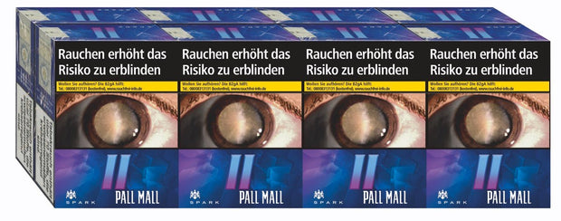 Pall Mall Spark Zigaretten Giga - Stange 8x24 Stück - Smokeyz24