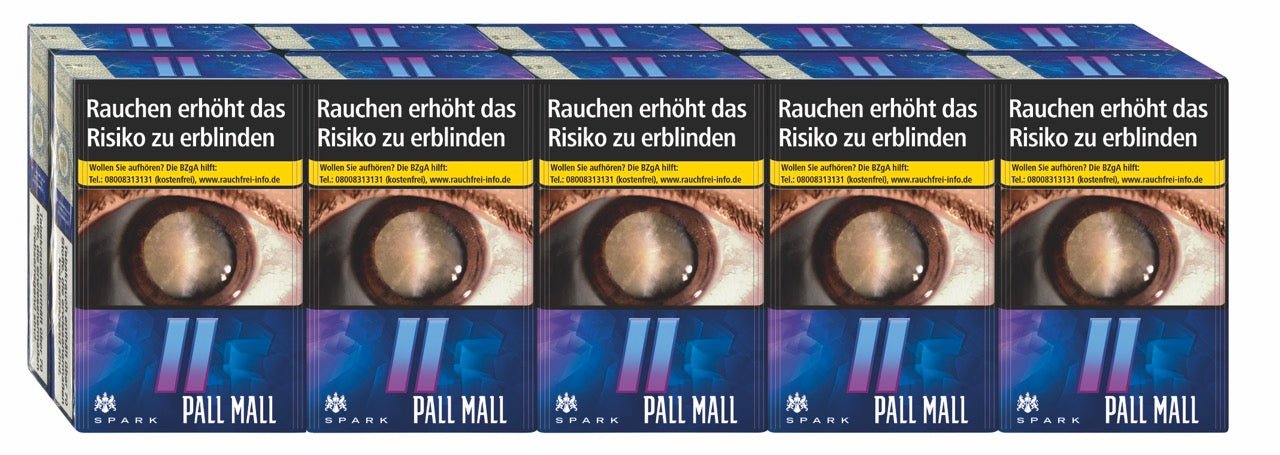 Pall Mall Spark Zigaretten OP - Stange 10x20 Stück - Smokeyz24